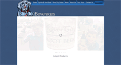 Desktop Screenshot of bluedogbeverage.com